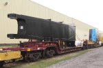 A P&H shovel arm heading to Chile